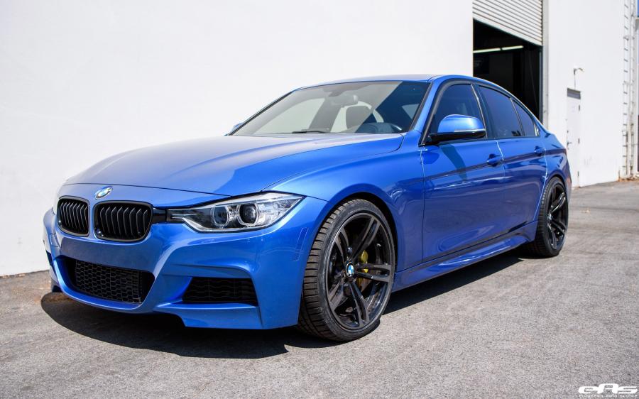 BMW 335i Sedan Estoril Blue M Performance by Dinan and EAS '2017